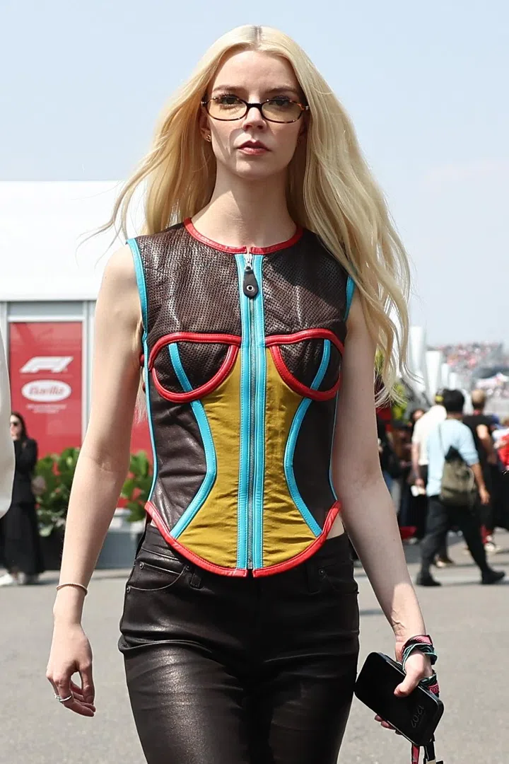 Anya Taylor-Joy Formula 1 F1 Japan fashion