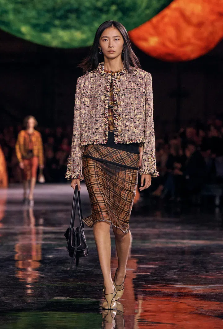 Chanel Spring Summer 2026 tweed clothing outfits