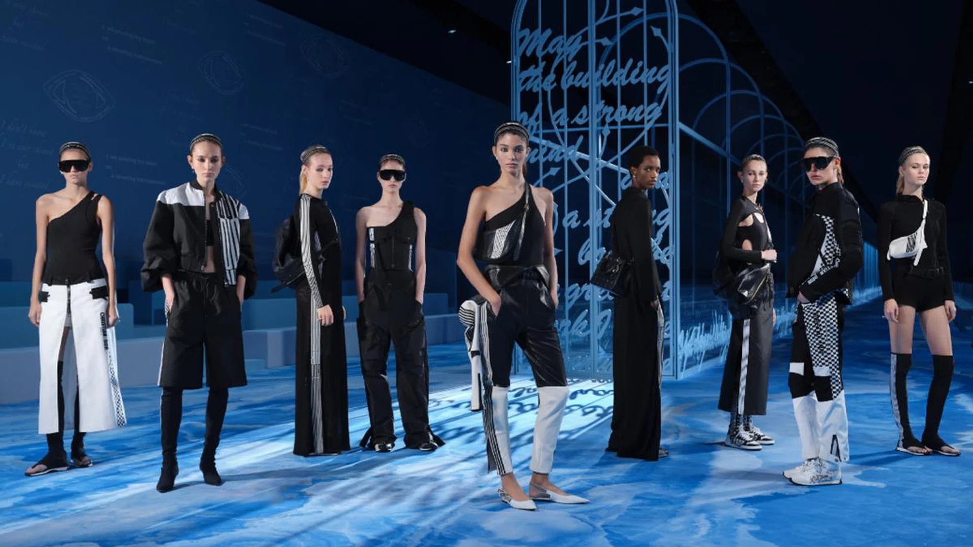 Dior contingent. Credit:  Laura Sciacovelli/Courtesy of Dior