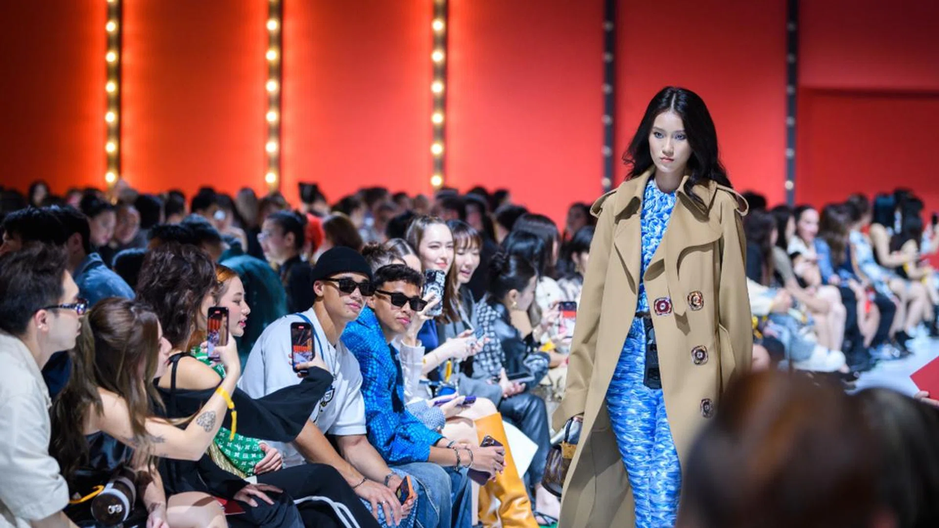 French luxury powerhouse Louis Vuitton staged a massive show and party on March 1 at a Pasir Panjang warehouse to highlight its Spring Summer 2023 collection. Credit: Louis Vuitton