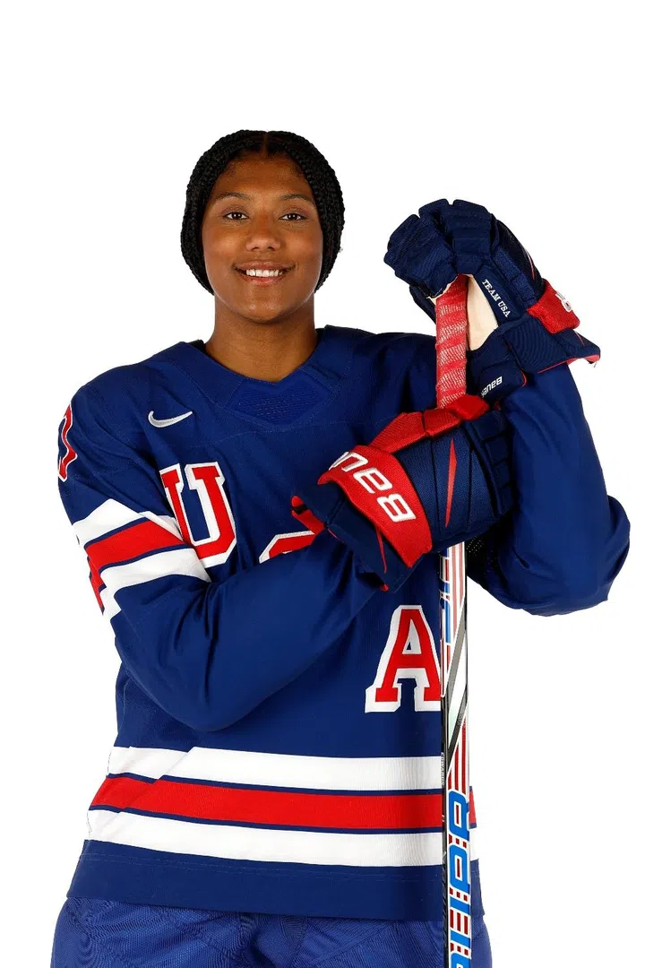 laila edwards ice hockey Winter Olympics 2026 gen z athletes