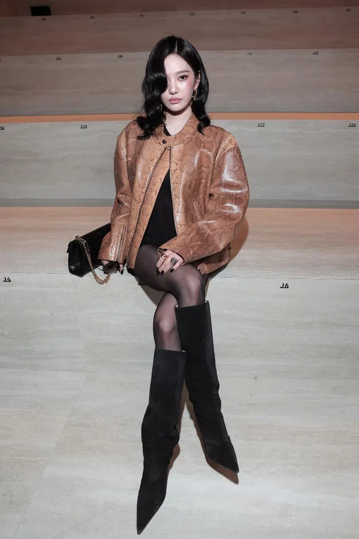 ningning aespa gucci milan fashion week