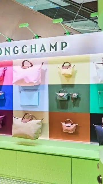 Customise Your Own Longchamp My Pliage Bag at its Singapore pop-up