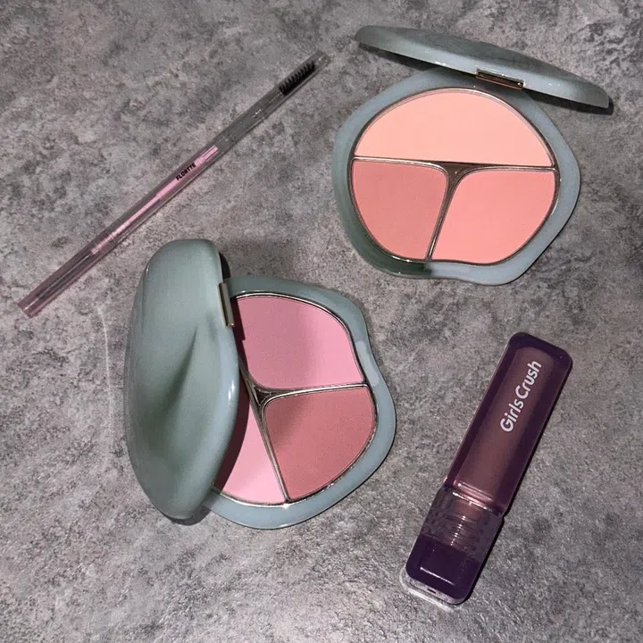 cbeauty makeup flortte eyebrow pencil, timage blush palette girls crush colour corrector