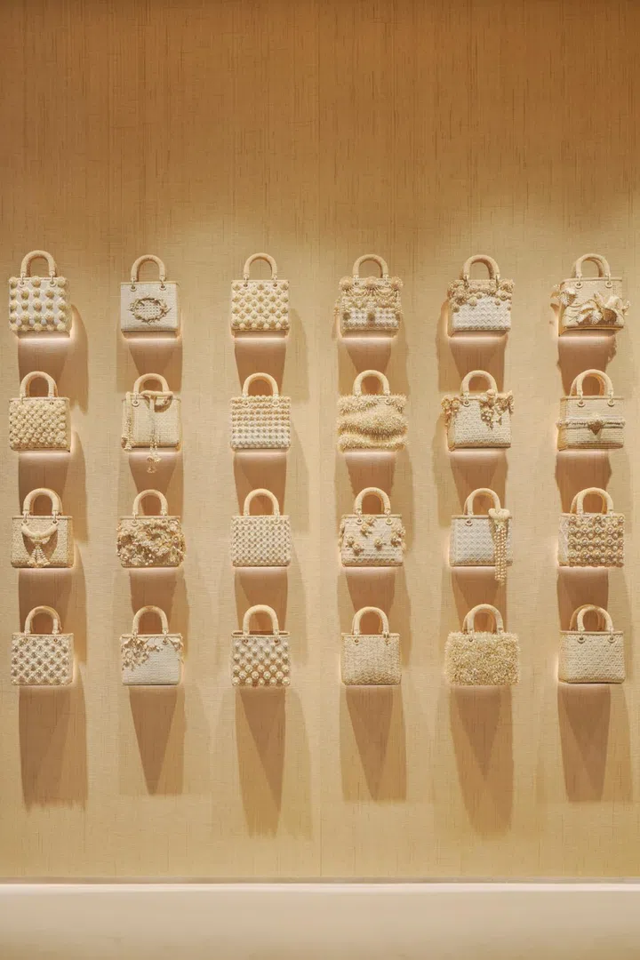 Vassana Saima and Savin Saima bamboo lady dior bag