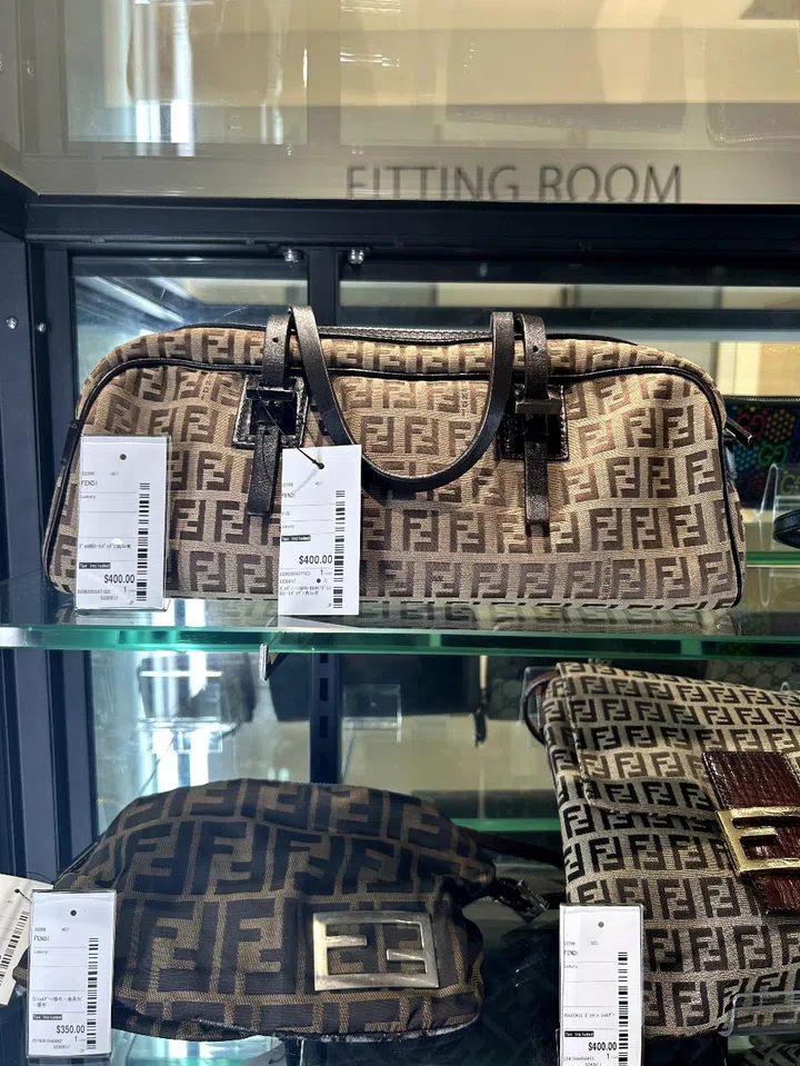 fendi zucchino bag second hand thrift 2nd street thrift store sg