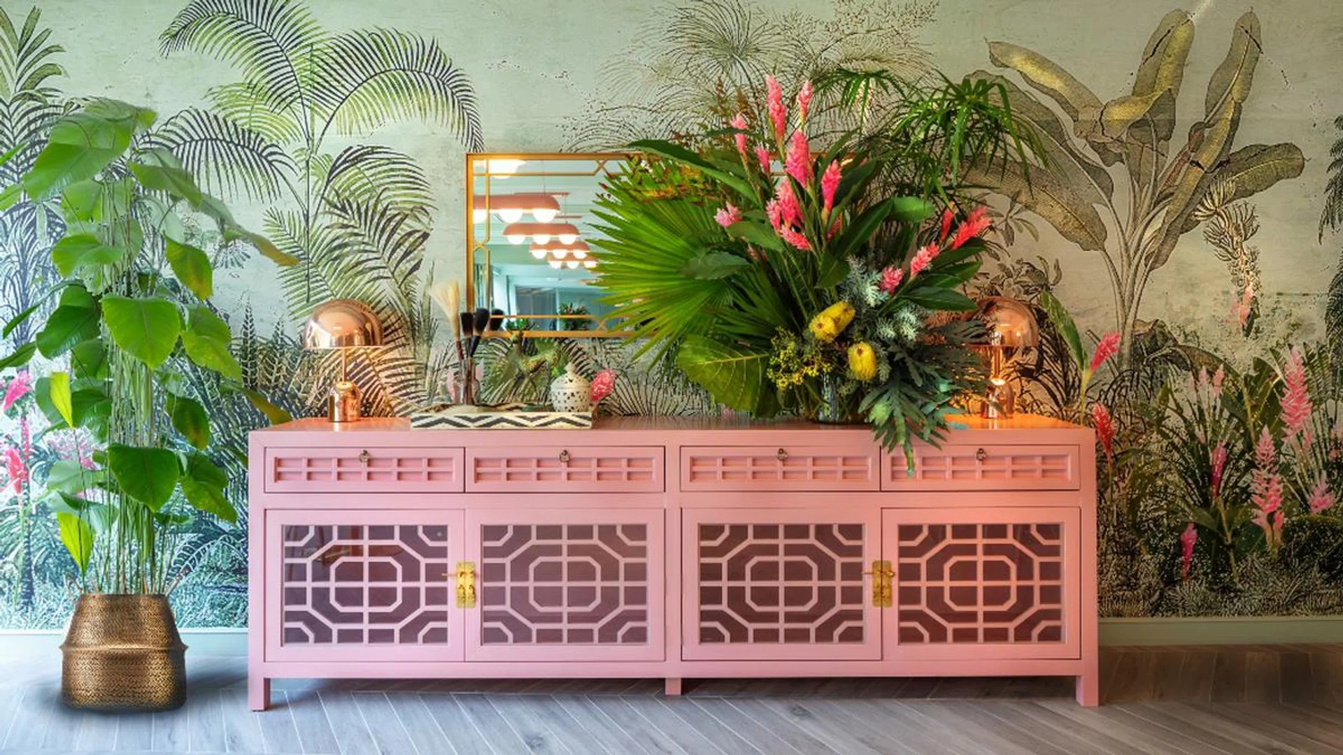 Ginger restaurant at Parkroyal on Beach Road is a botanical wonderland. Credit: Emma Maxwell Design