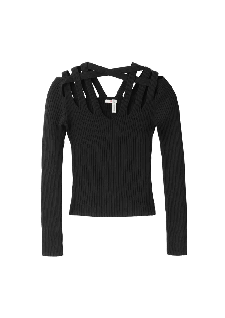 Glenn Martens x H&M full collection cutout top