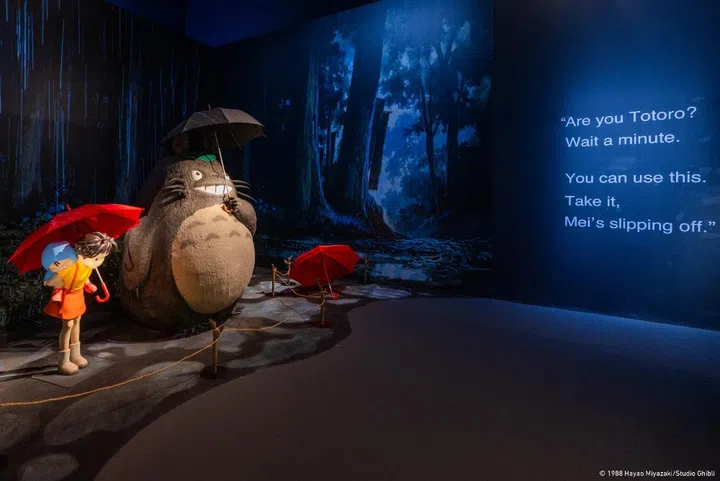 studio ghibli exhibit sg singapore art week artscience museum