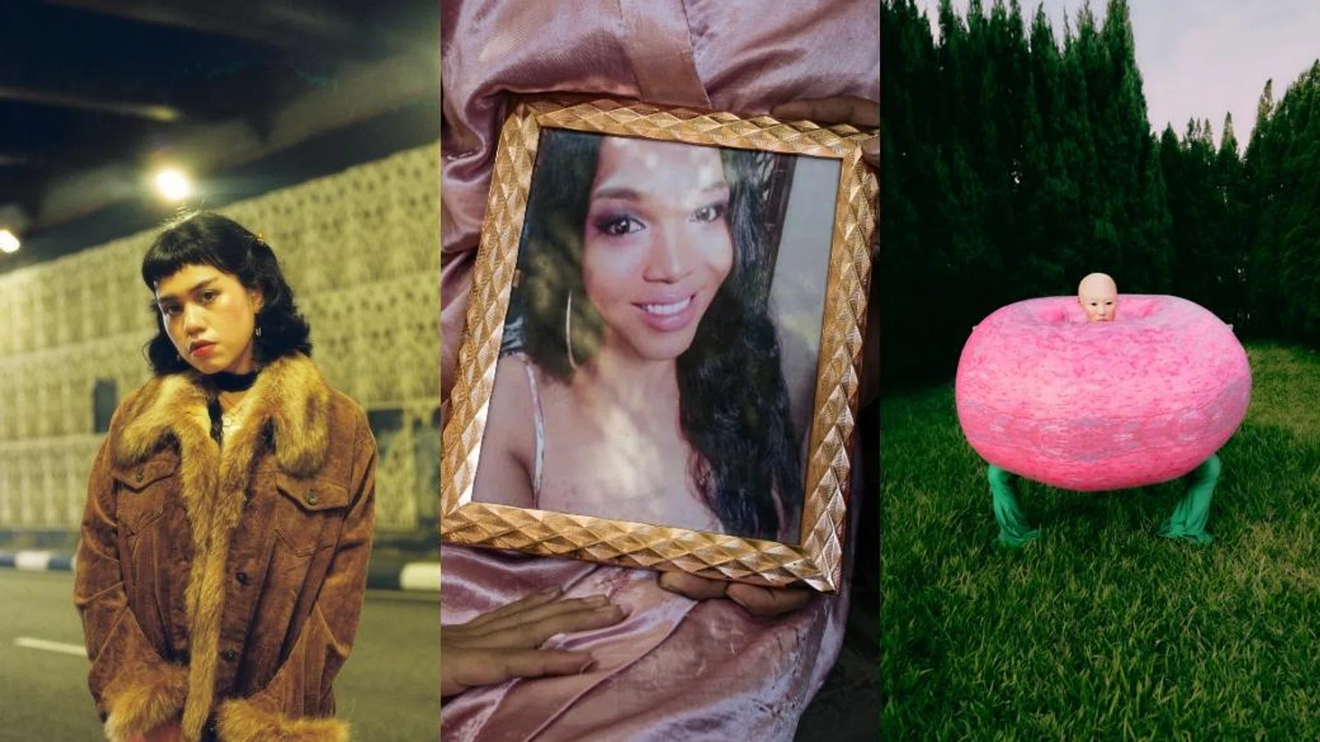 Some works from the people helping to make Southeast Asia’s art and creative scene feel extra-exciting: (from left) alternative band Hawa, documentary photographer Pau Villanueva, and fashion photographer Weeyang.