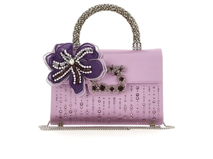 Roger Vivier Singapore-exclusive bag purple orchid