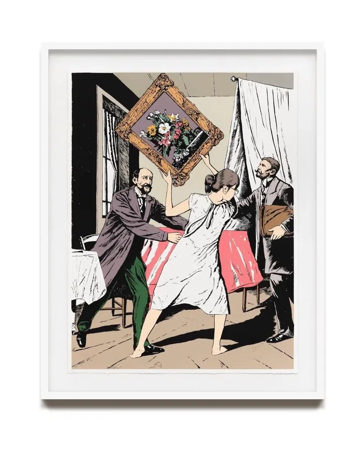 poster of an artwork at stpi’s debut edition of The Print Show & Symposium for singapore art week 2026.