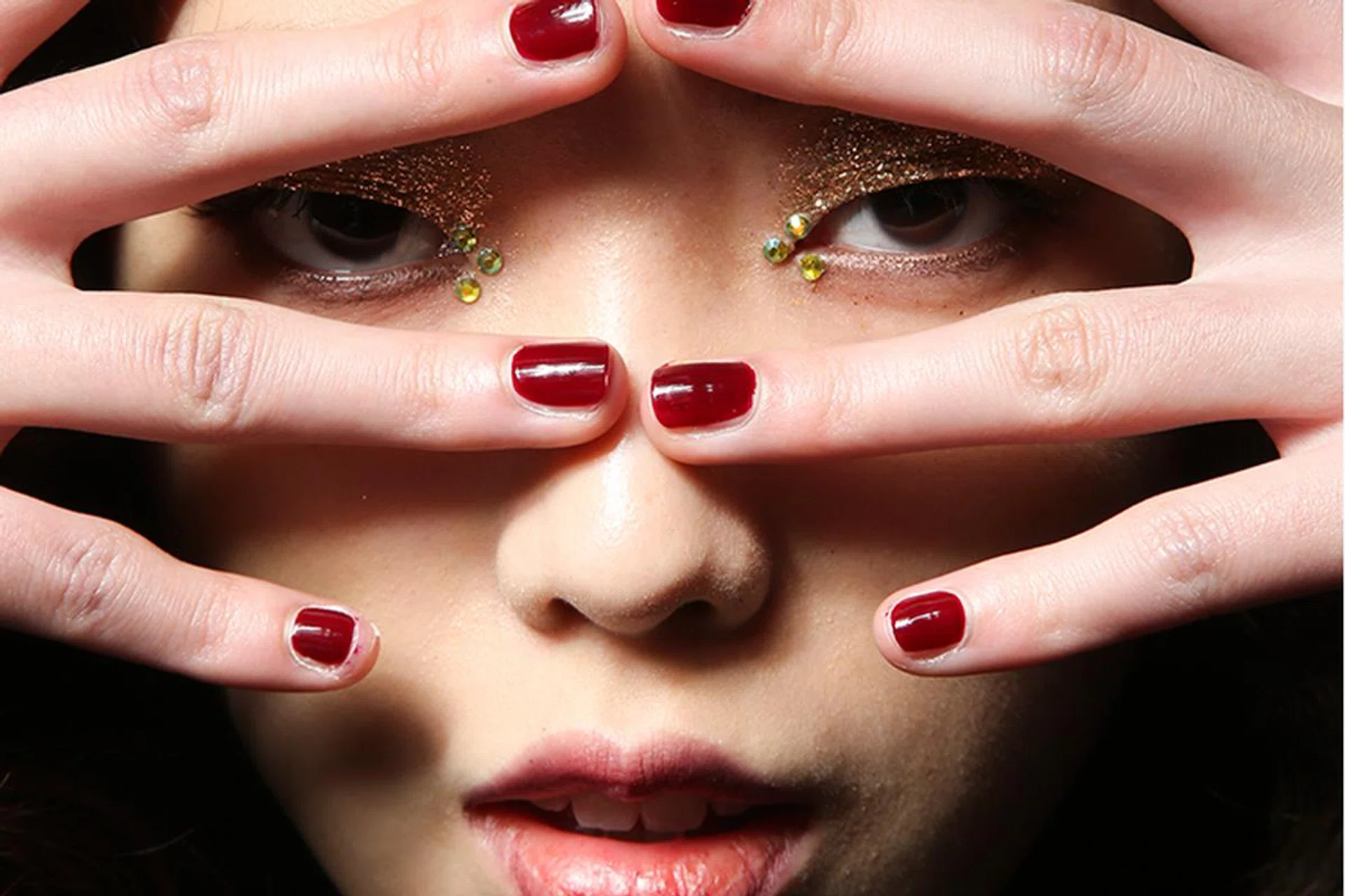 Holiday nail polishes