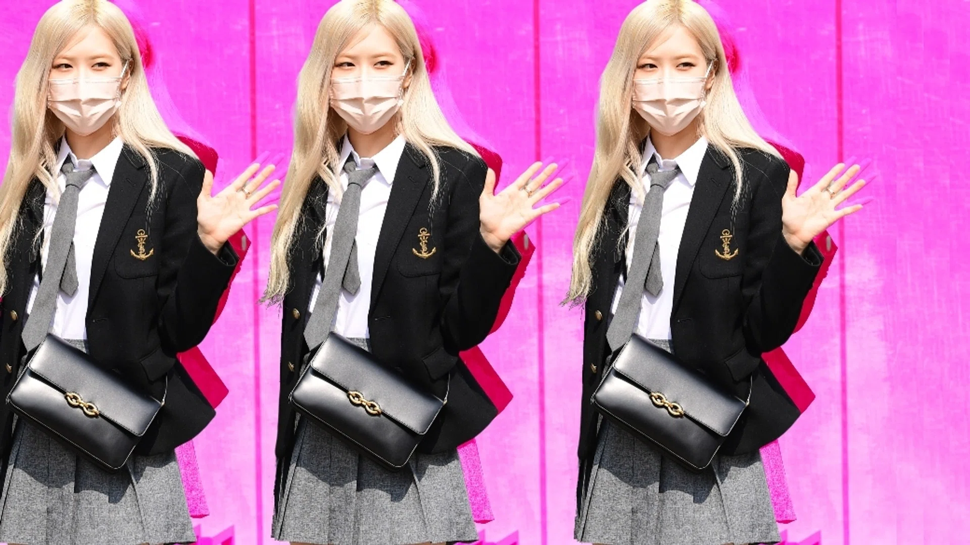 Blackpink rose outfit.