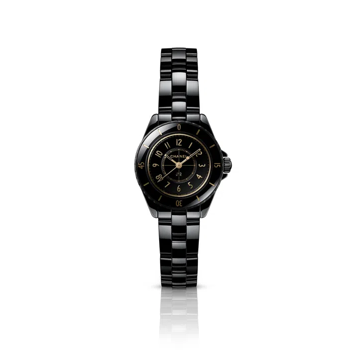 Chanel J12 Golden Black watch 28mm limited edition