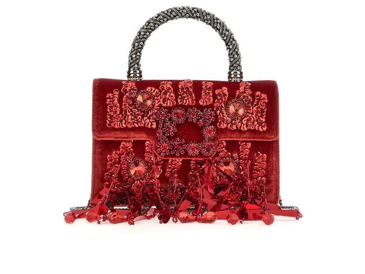 Roger Vivier Singapore-exclusive bag crimson red
