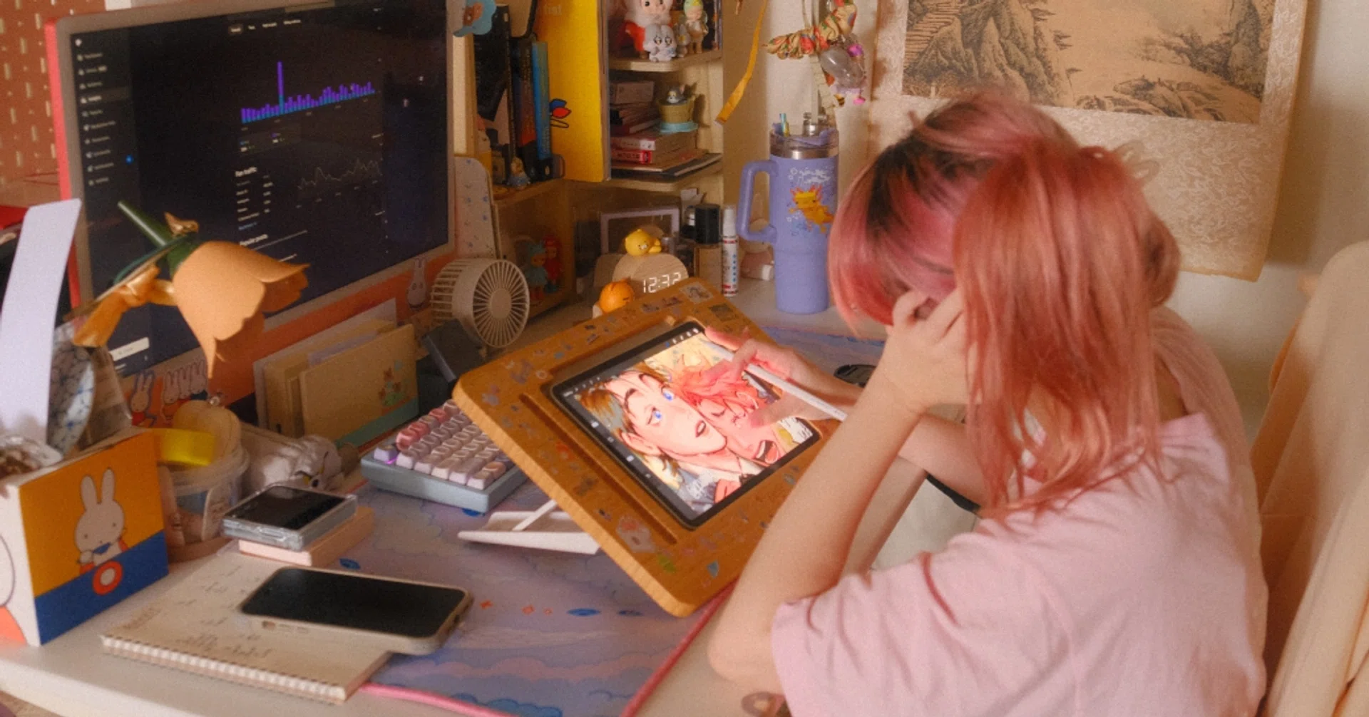 Fan artist Kkumri interview