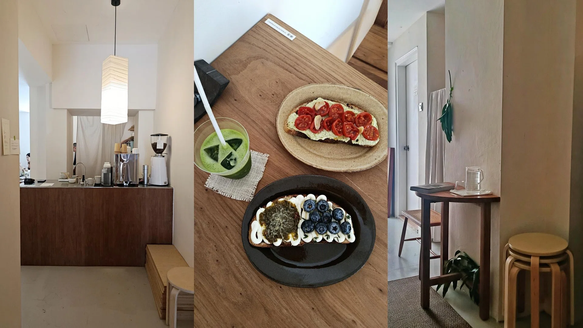 Living Room cafe in Singapore at Late Morning