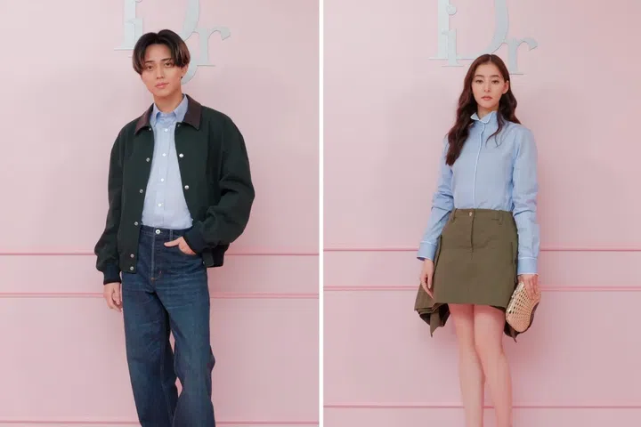  Ren Nagase and Yuko Araki at Dior Sweet Addict Shop