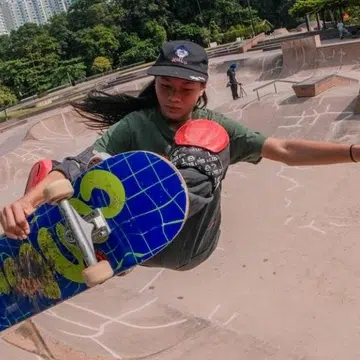 singapore skateboarder tina wan