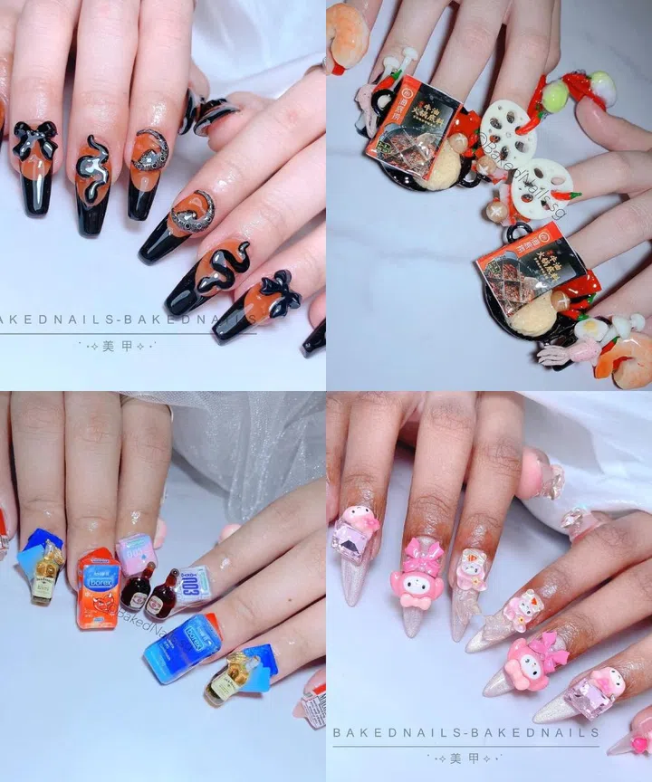 Best Nail Studios Singapore Baked Nails