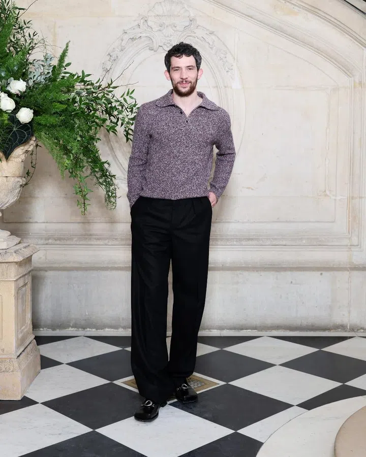 josh o connor dior haute couture 2026 paris