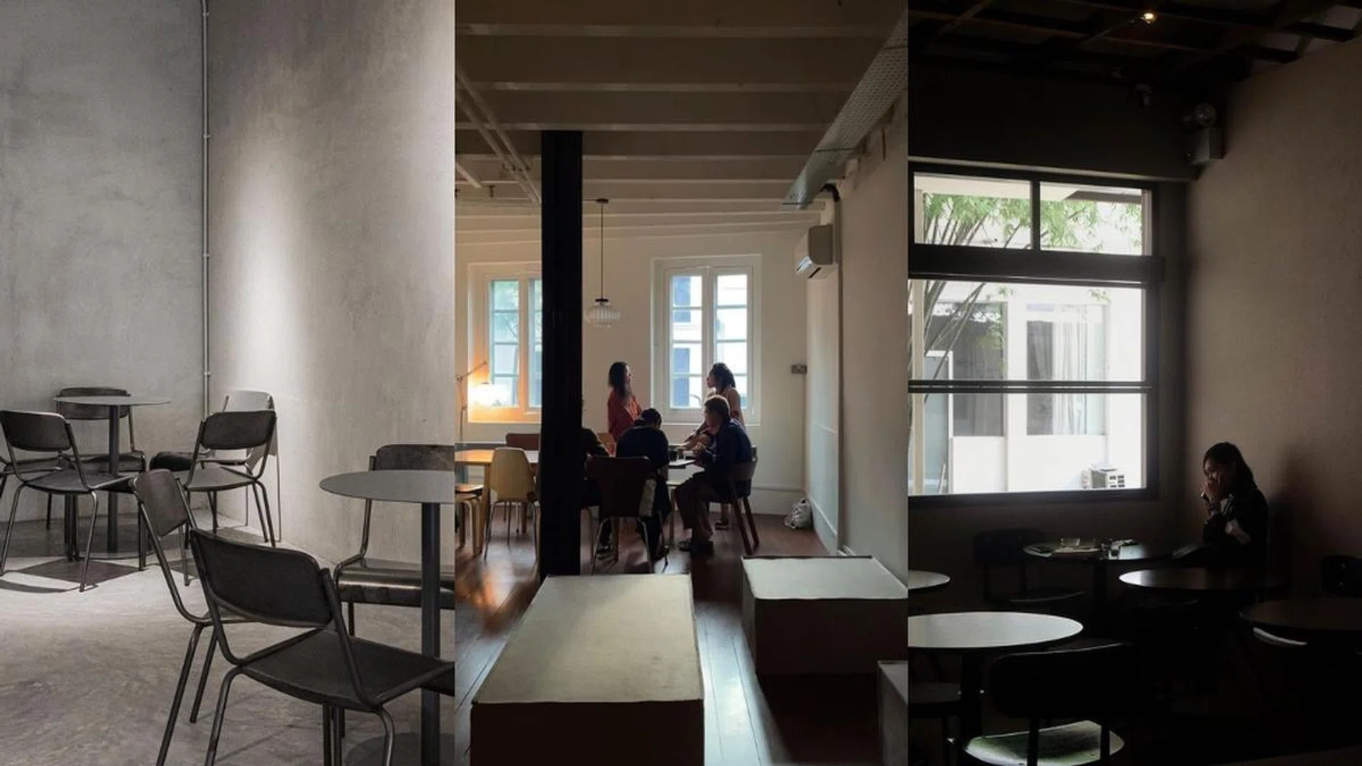 minimalist cafe