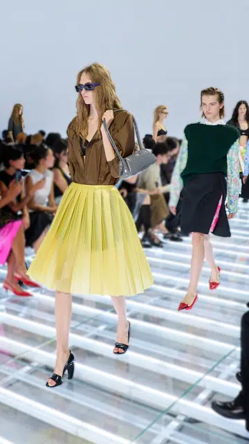 Prada Spring Summer 2027 show Milan fashion week