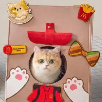 McDonald’s Happy Meow Bag cat carrier Singapore