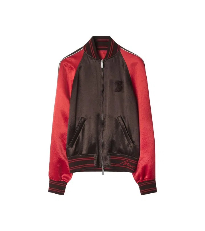 burberry lunar new year capsule collection chinese new year fashion inspo red bomber jacket