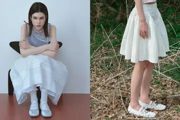 How to style the ballet sneaker, sneakerina trend