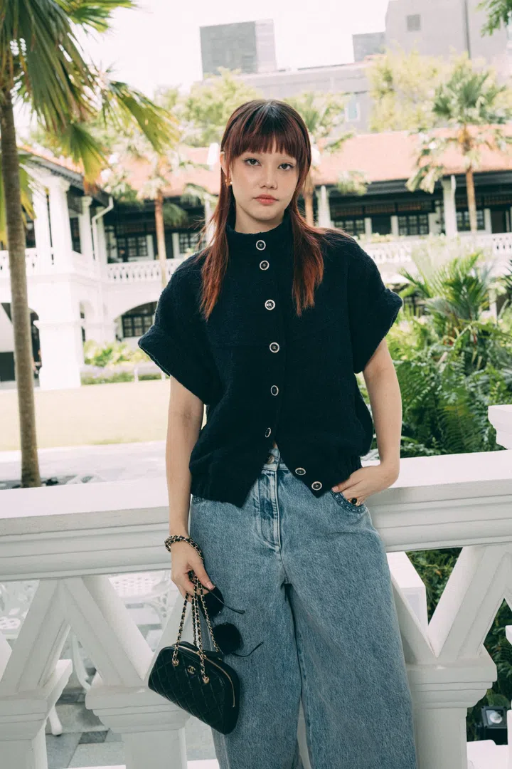 Shye at Chanel Cruise 2025/26 show in Singapore