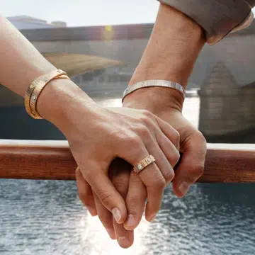 Cartier Love Unlimited diamond bracelet rings