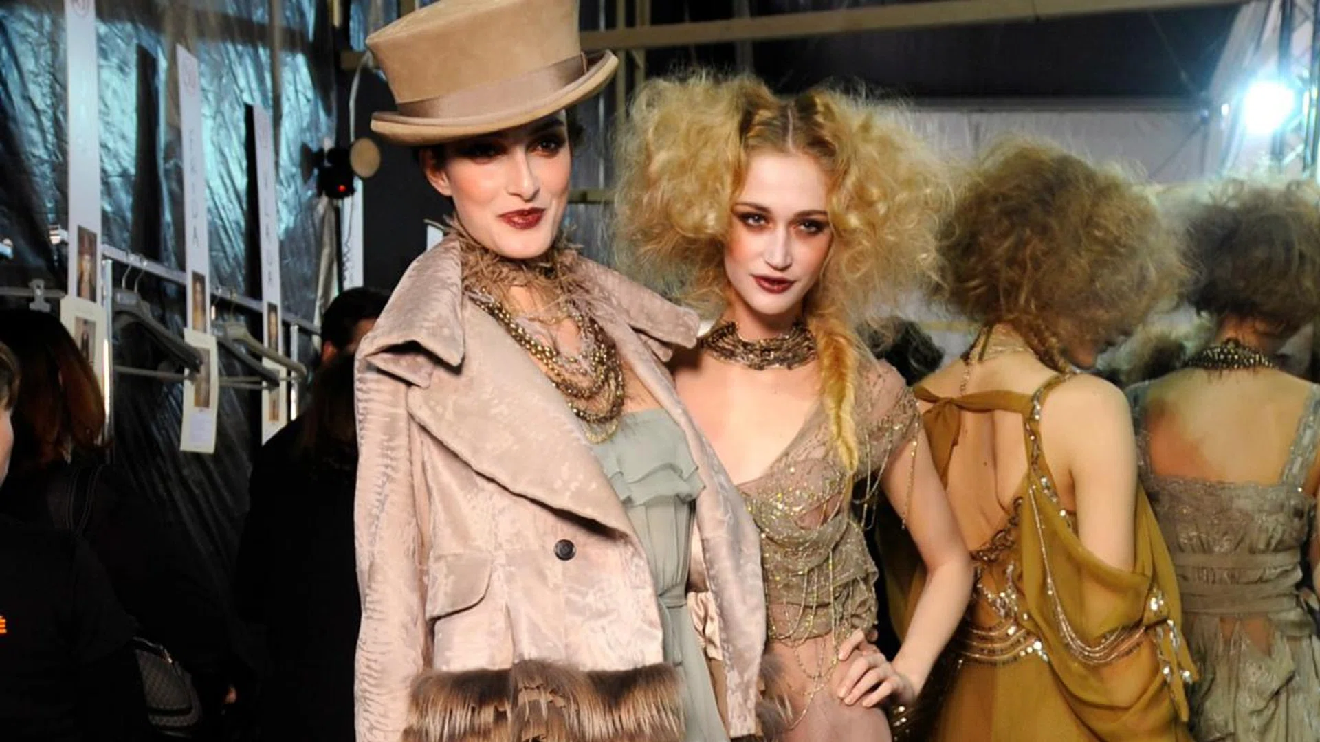 Looking for a vintage Galliano-era Christian Dior look (above)? Try some of these sites below. Credit: Showbit