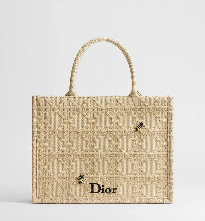Dior Book Tote raffia bee basket bag Summer 2026