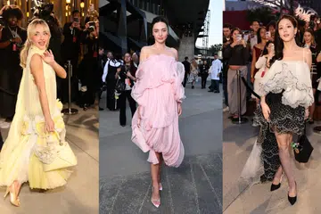 Dior Cruise 2027 show celebrition fashion outfits