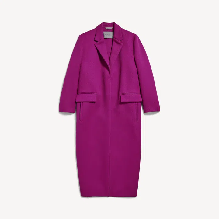 Balenciaga Fall 2026 collection - Balenciaga Long sack coat in violet