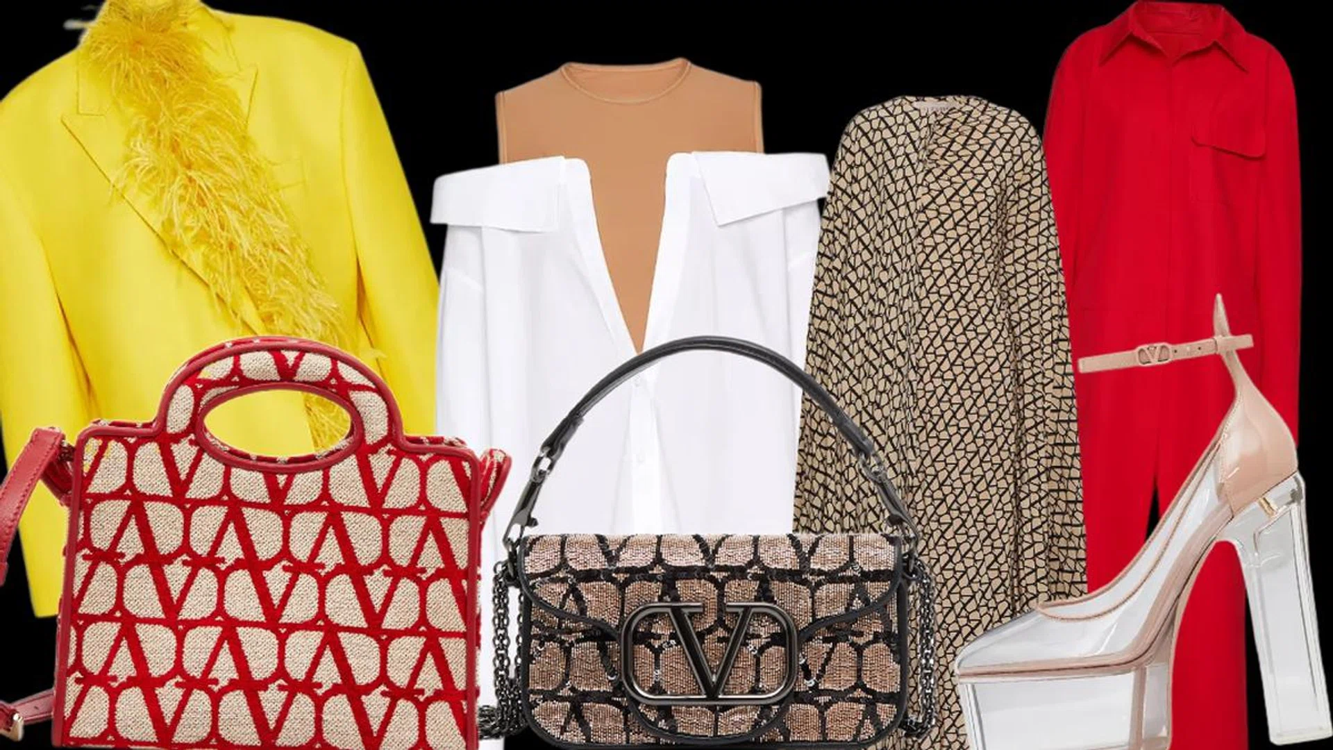 Your Valentino wardrobe this season.  