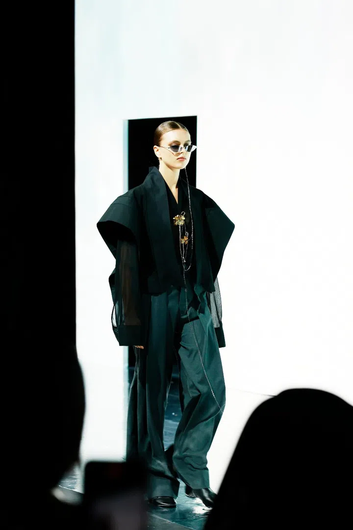 Jessica Christy -- Xie Jia for lasalle college of the arts graduate fashion show 2025