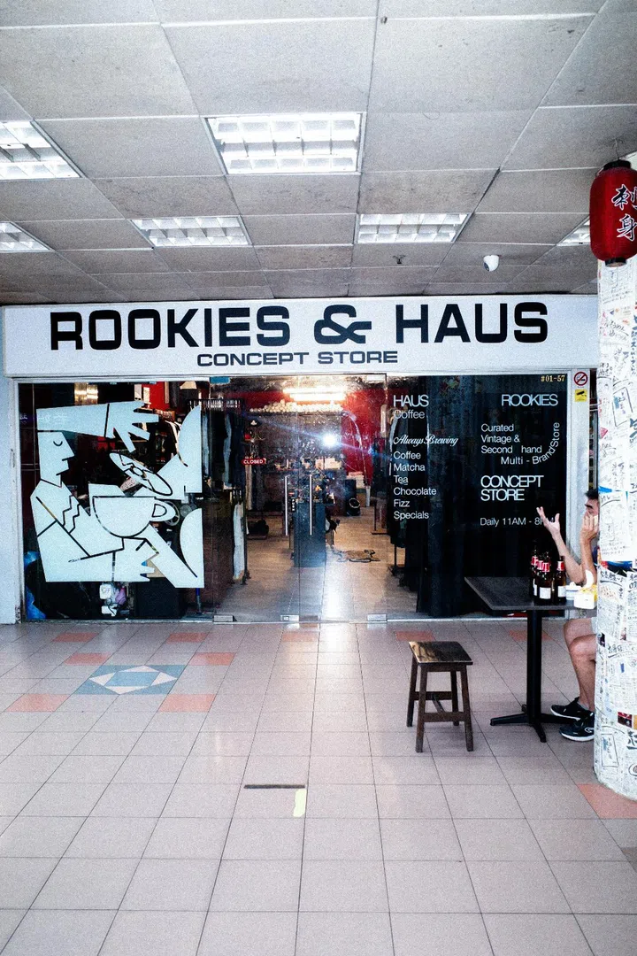 singapore concept store vintage store sg rookies new cafe in sg golden mile tower coffee