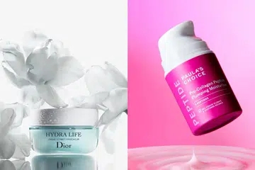 lightweight moisturisers dior hydra fresh and paula's choice