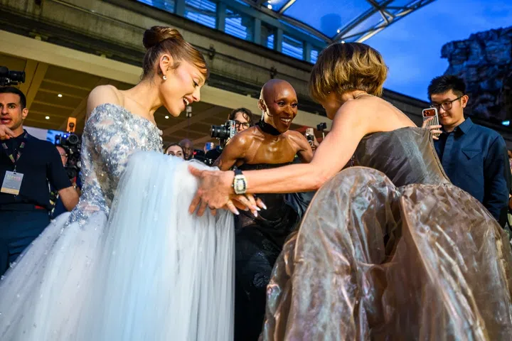 Wicked: For Good yellow carpet Singapore 