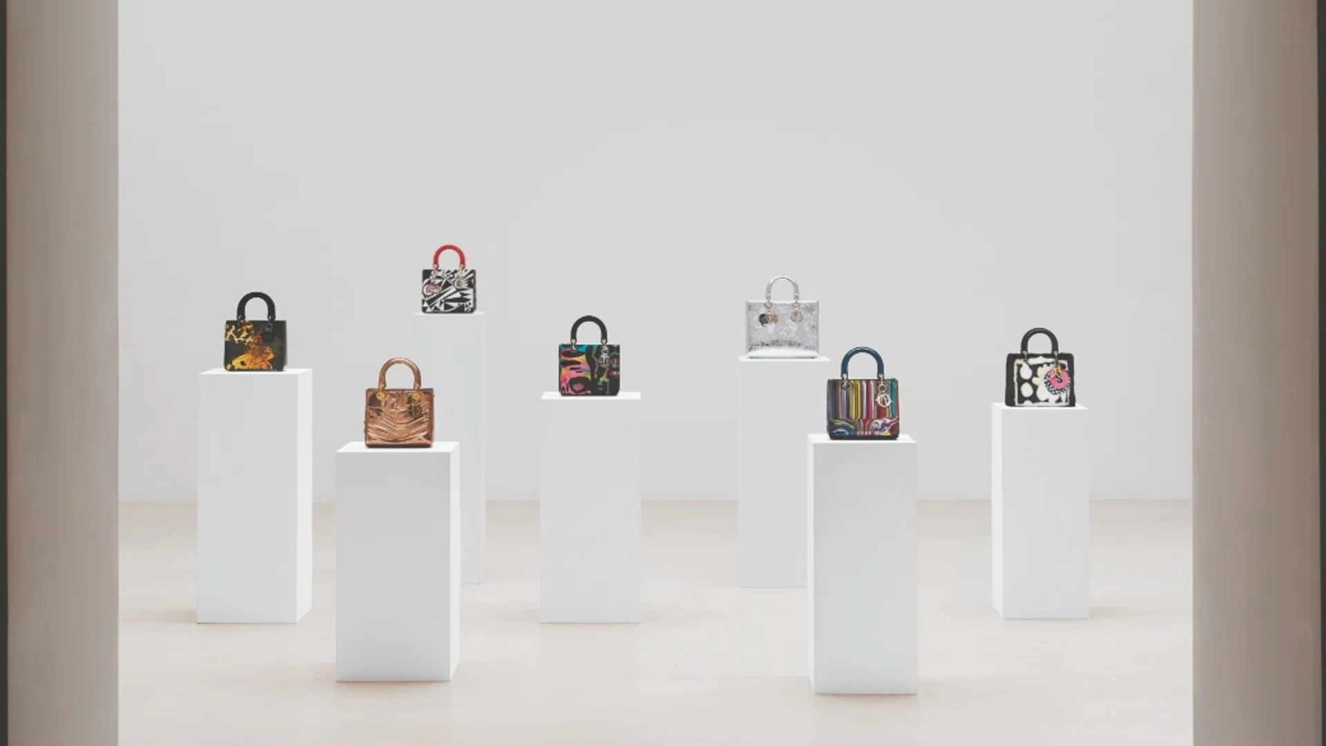 Lady Dior Art 10th anniversary INES LONGEVIAL