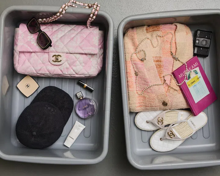 chanel travel essentials fashion editorial