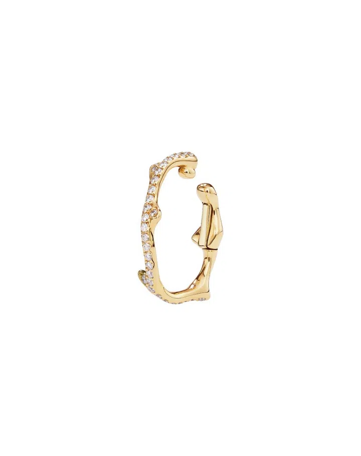 holiday christmas gift guide leo horoscope zodiac sign dior bois de rose ear cuff yellow gold