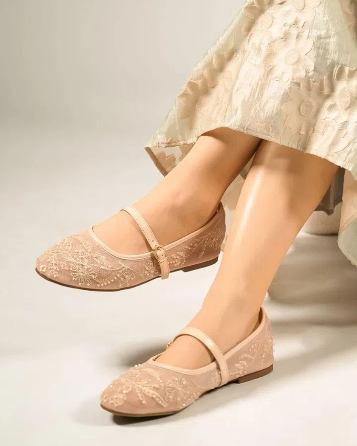 Mesh Ballet Flats Singapore Happy2u Estee lace flats