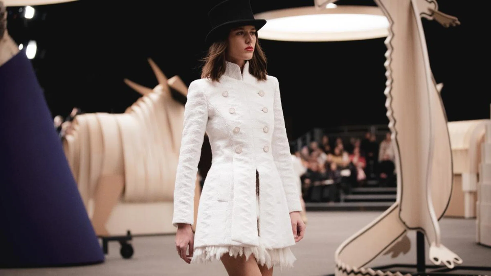 Welcome to the Chanel couture parade. Credit: Chanel 
