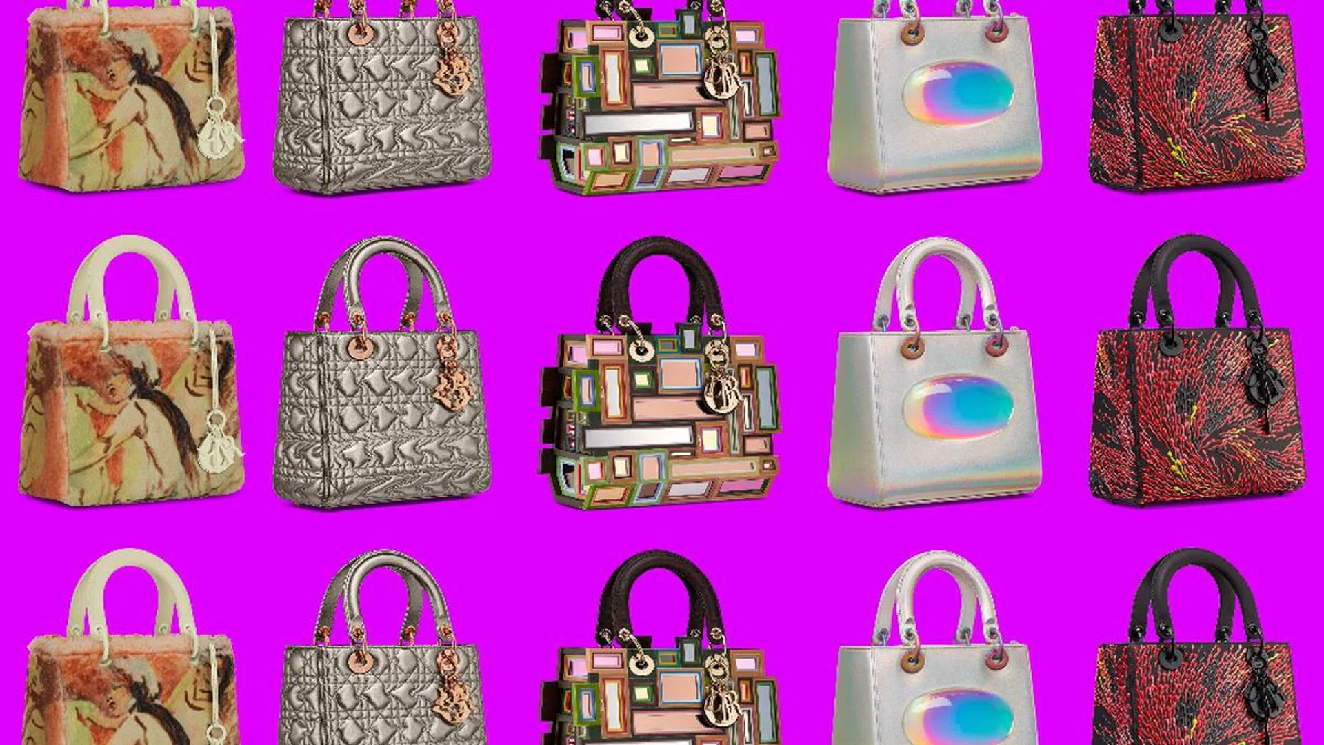 Fashion or art objects?Credit: Dior