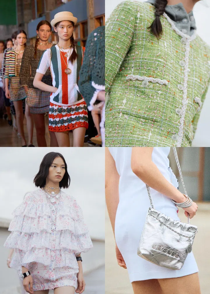 chanel marseille clothes details
