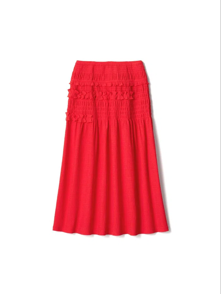 Uniqlo Cecilie Bahnsen Shirring Skirt 